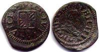 coin Vic dinero no date (1611)