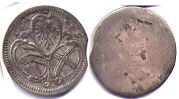 coin RDR Austria 2 pfennig 1689