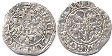 coin Strasbourg 2 kreuzer 1589