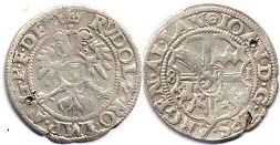 coin Strasbourg 3 kreuzer 1581