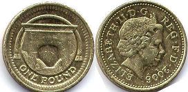 coin UK pound 2006