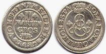 coin Brunswick-Luneburg-Calenberg 2 mariengroschen 1689