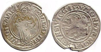 coin Brunswick groschen (annengroschen) 1535