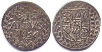 coin Mainz 1 albus (12 heller) 1656