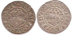 Münze Köln 2 albus (3 kreuzer) 1681