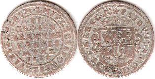 coin Brandenburg 2 groschen 1656
