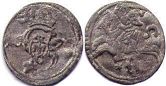 coin Lithuania 2 denar 1620