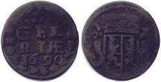 coin Gelderland duit 1690