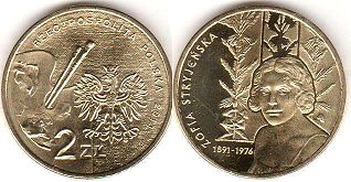 coin Poland 2 zlote 2011