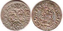 coin Bohemia 3 kreuzer 1622
