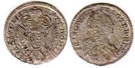 coin RDR Austria 1 kreuzer 1752