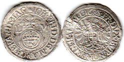 coin Ansbach 3 kreuzer 1683
