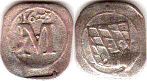 coin Bavaria 1 pfennig 1623