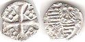 coin Hungary parvus (1/3 denar) no date (1387-1437)