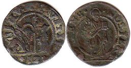 moneta Venice 1 soldo senza data (1684-1688)