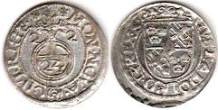 coin Riga Polturak (3 polker=1,5 groschen) 1622