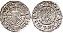 coin Livonia schilling 1533
