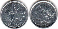 coin Ethiopia 1 cent 2004