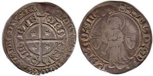 coin Metz Grosch without date (1550-1570)