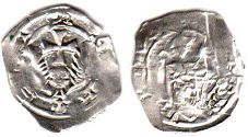 coin Salzburg pfennig no date (1200-1246)