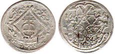 coin Saxony dreier (3 pfennig) 1625