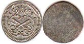 Münze Regensburg 1/2 kreuzer 1696