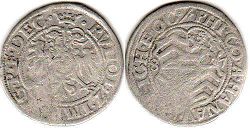 coin Hanau 3 kreuzer 1587
