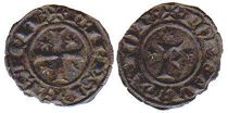 moneta Sicily denaro senza data (1197-1250)