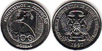 coin Saint Thomas and Prince 100 dobras 1997