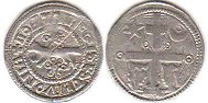 kovanica Slavonia denar bez datuma (1235-1270)