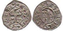 moneda Aragón dinero 1104-1134