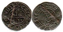 moneda Castilla y Leon cornado seisen 1284-1295