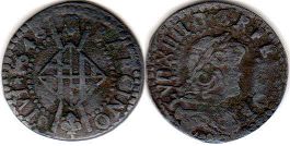 coin Barcelona seiseno (6 dinero) 1646