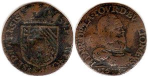 coin Sedan 2 liard 1613