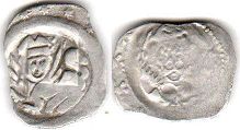 Münze Regensburg pfennig kein Datum (1247–1260)
