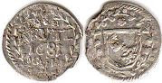 coin Worms 1 kreuzer 1681