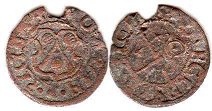 coin Riga shilling 1538