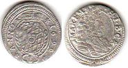 Münze Bayern 1 Kreuzer 1699