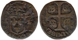 coin France douzain 1621