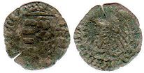 coin Hungary denar no date (1440-1444)