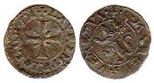 coin Cyprus Carzia (denar) no date (1556-1569)