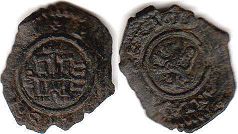 coin Spain 4 maravedis 1619
