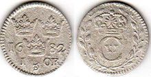 coin Sweden 1 ore 1682