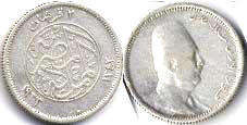 coin Egypt 2 piastres 1923