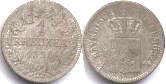 Münze Bayern 1 kreuzer 1858