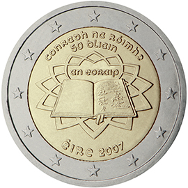 coin 2 euro Ireland