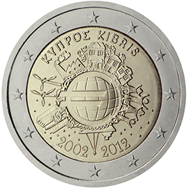 coin 2 euro Cyprus