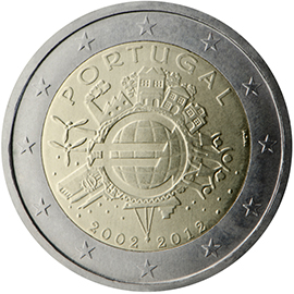 coin 2 euro Portugal