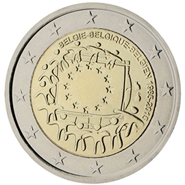 coin 2 euro Belgium