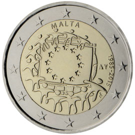 coin 2 euro Malta